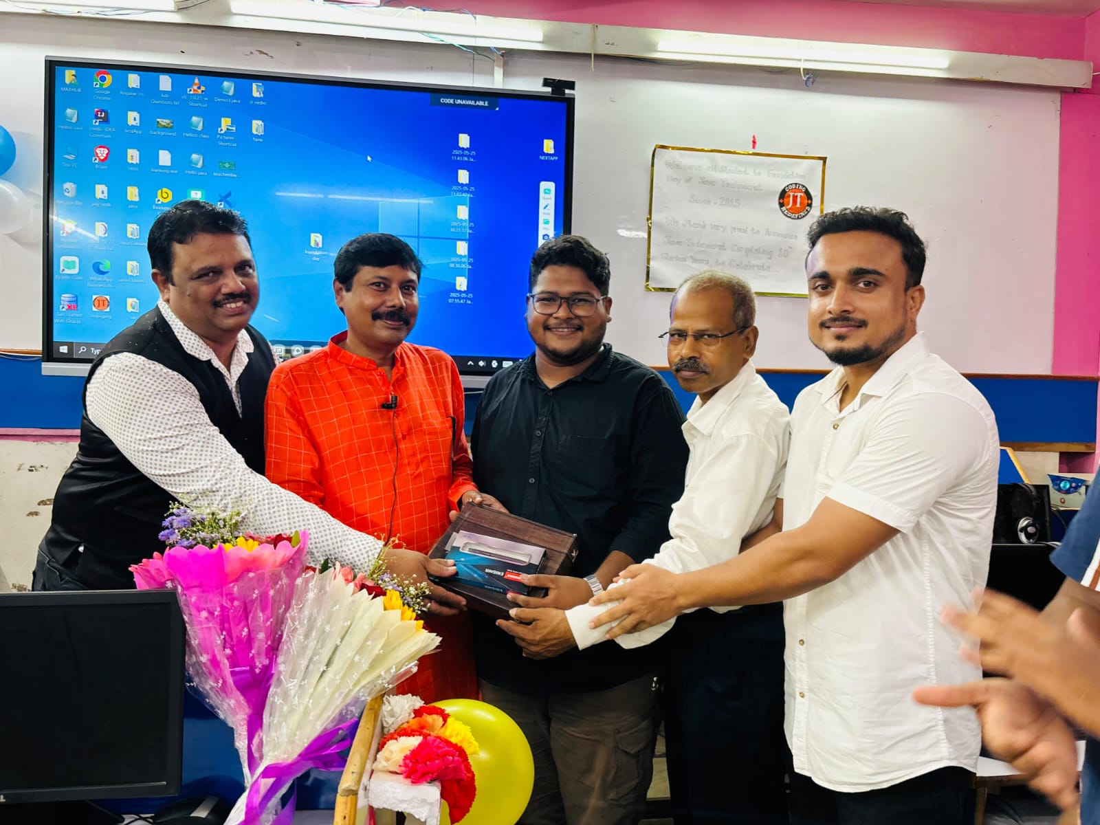 Awarded at our premises