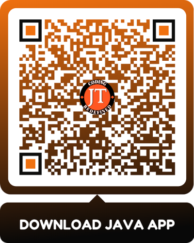 QR Code - Learn Java JT Coding Baba